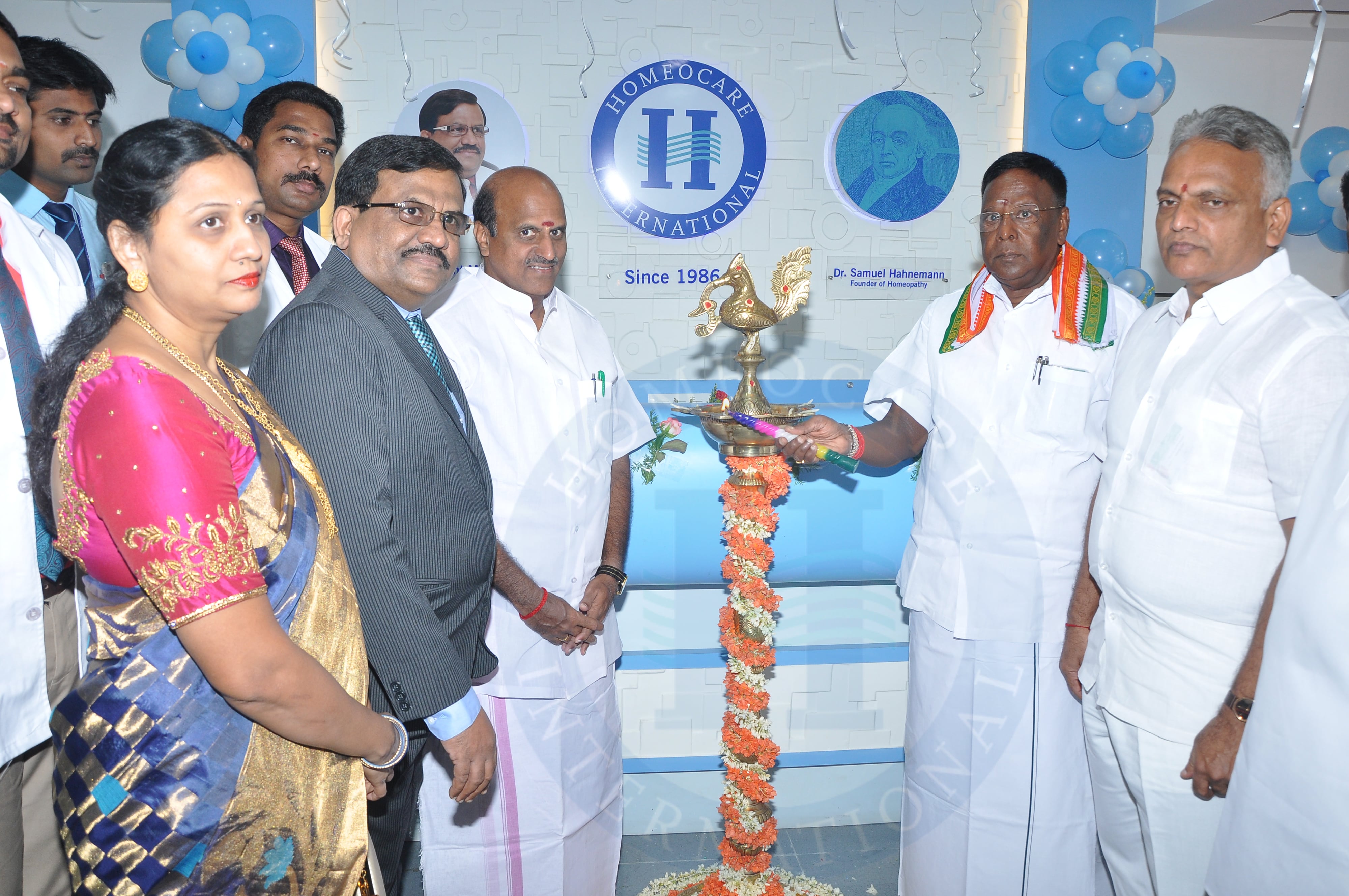 Homeocare International new branch in Puducherry 3rd branch event inaugurated by CM V.Narayanswamy Garu
