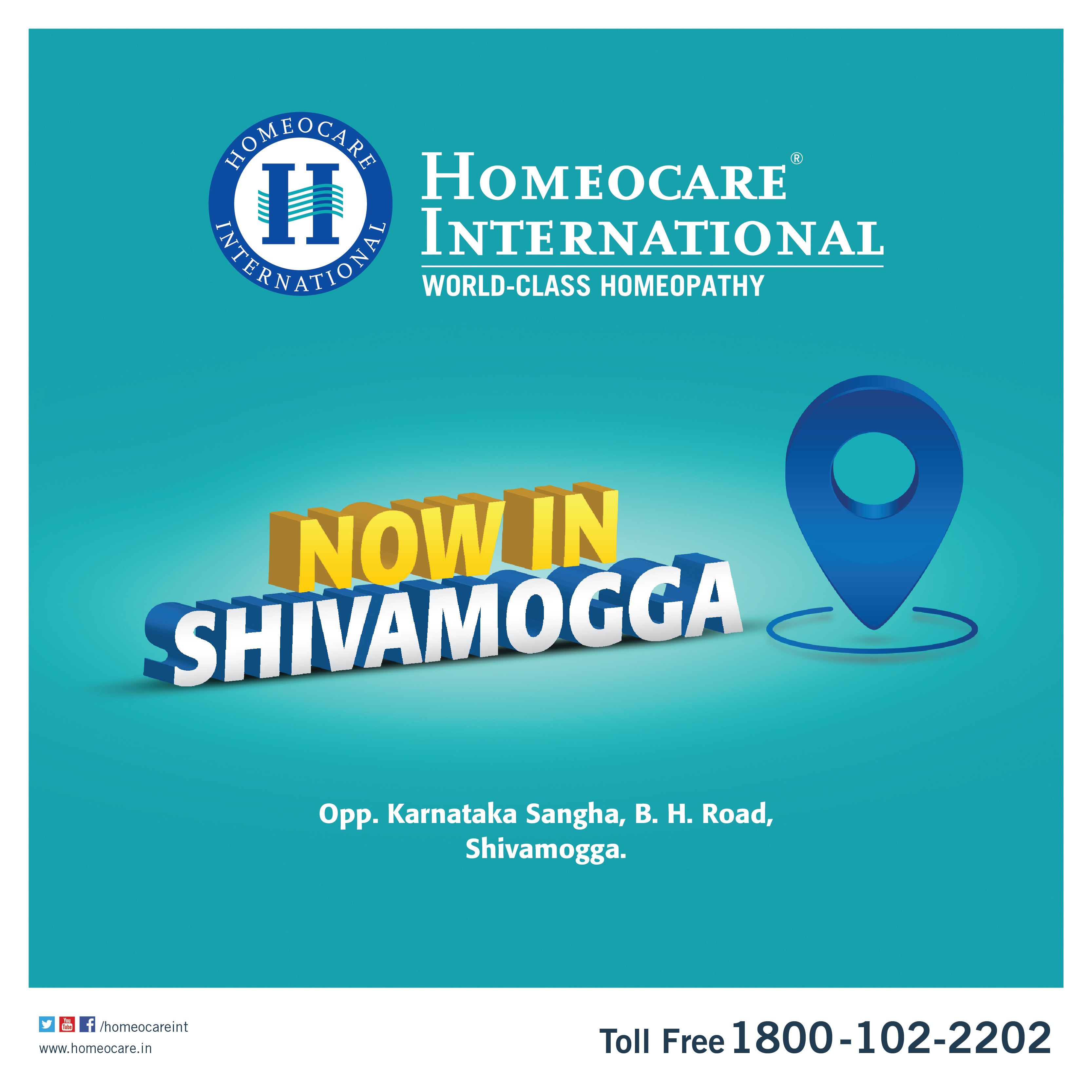 Homeocare International 45th Clinic Grand Opening in Shivamogga Karnataka
