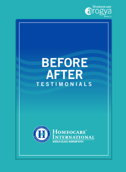 Homeopathy Magazine - Before After Testimonials