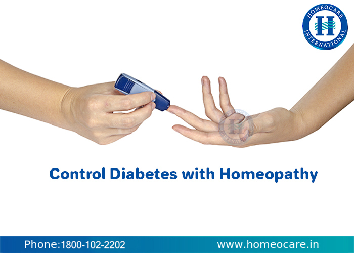 Control diabetes with Homeopathy