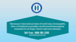 Constitutional Homeopathy treatments at Homeocare International Clinic in Pondicherry