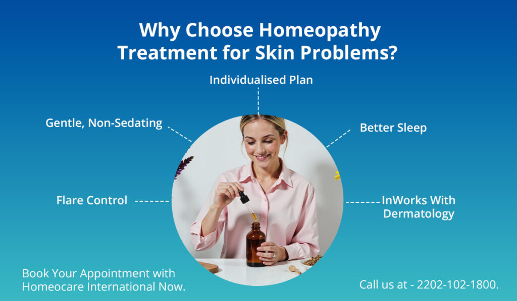 why choose homeopathy treatment for skin problems? 
